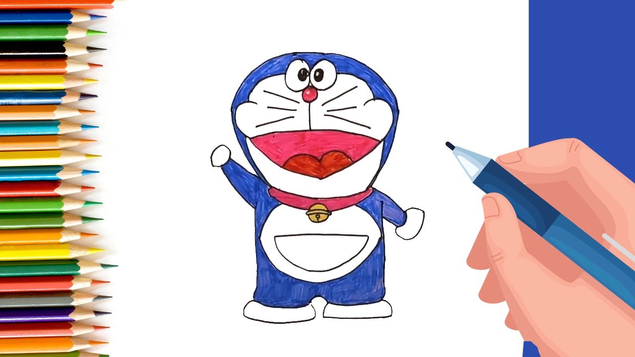 How to draw doraemon