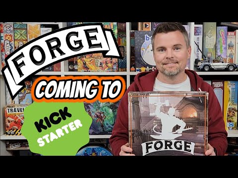 Preview of Forge From @hammerdoggames& Fundamental Games | Coming to Kickstarter #boardgames