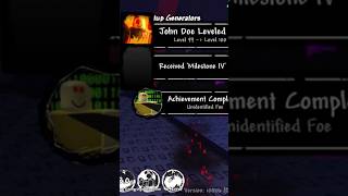 OBTAINING Milestone 4 John Doe! #roblox #forsaken