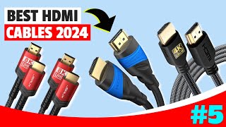 Best HDMI Cable In 2024 | Top 5 HDMI Cables Review