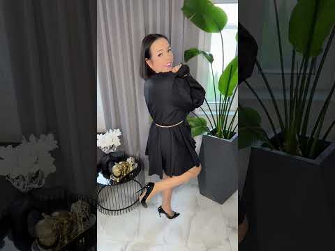 Sukienka Lola Bianka czarna piękna – miniatura 2 z 8