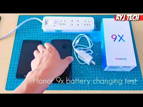 Honor 9x battery test review