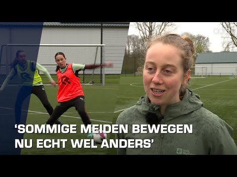 Speciaal pak tegen knieblessures bij voetballende meiden