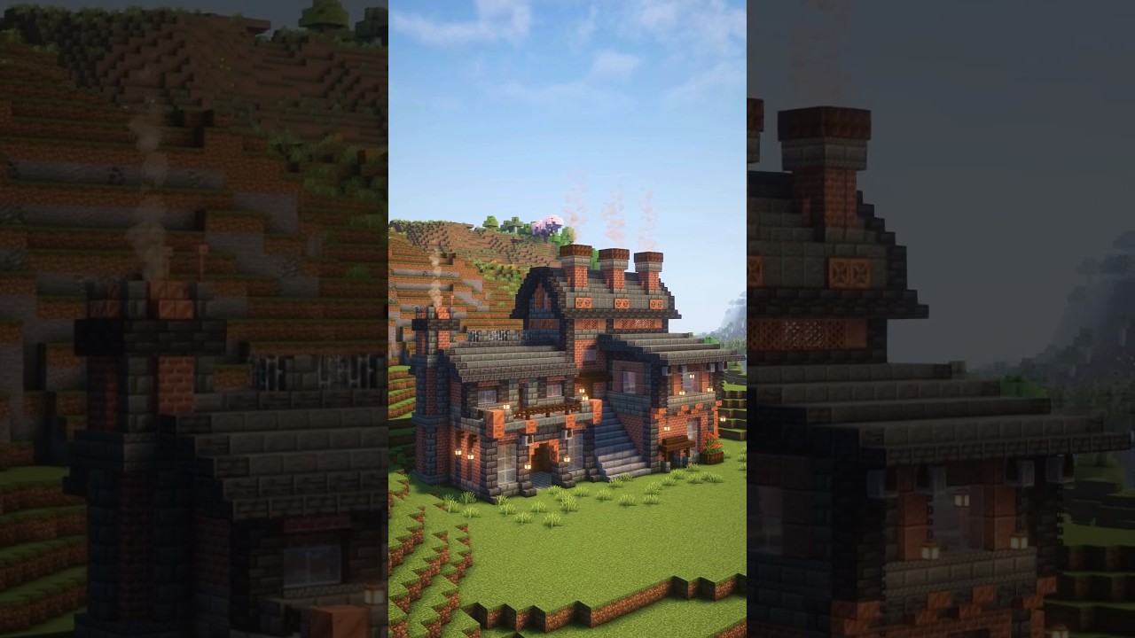 🏠Minecraft Steampunk House Build ⚙️