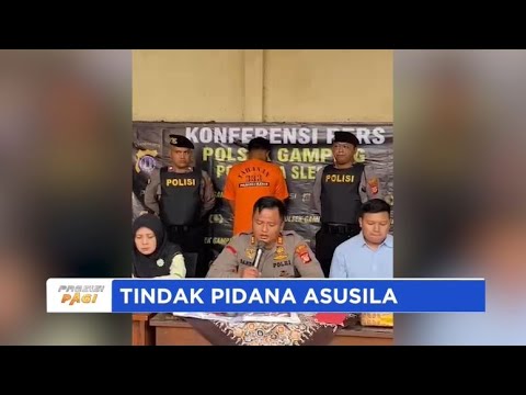 POLRES SLEMAN UNGKAP KASUS ASUSILA SESAMA JENIS DIBAWAH UMUR