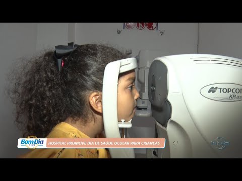 Hospital promove Dia de Saúde Ocular para crianças 26 09 2022