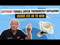 how to replace Hotpoint tumble dryer thermostat ...