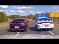 Wildest American Muscle Cars Police Chases Caught On Dashcam