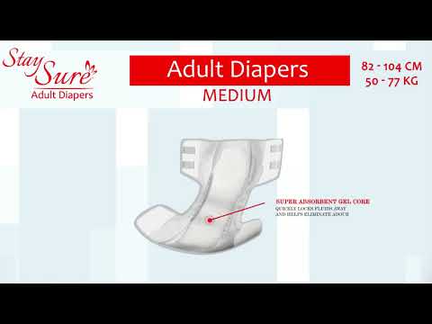 Stay Sure Cotton Adult Diaper