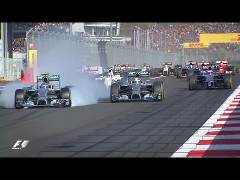 Hamilton Wins The First F1 Race In Russia | 2014 Russian Grand Prix