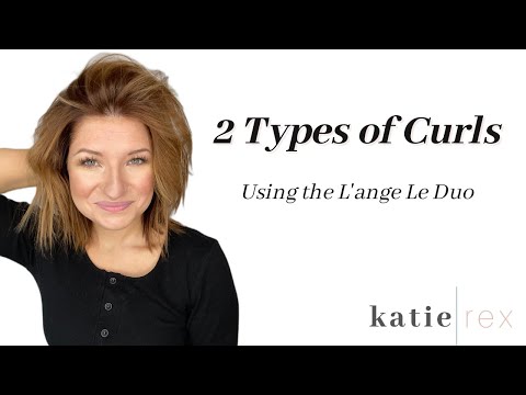 2 Types of Curls Using L’ange Le Duo