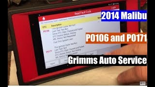2014 Chevy Malibu P0106 P0171