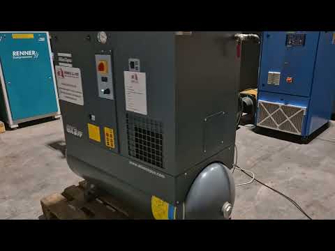 Schraubenkompressor Atlas Copco GX3FF mit behälter und trockner - Nr. 629
