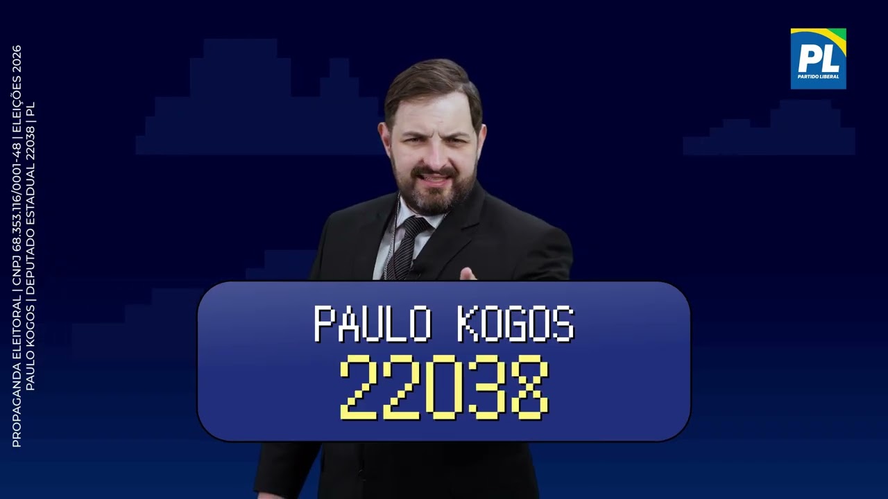 QUERO ZERAR O ICMS PARA OS PETs! 🐈 - VOTE PAULO KOGOS 22038