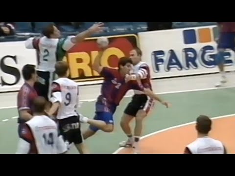 Supercopa de Europa -1996/97 - Barcelona vs Drammen(NOR) - Semifinal (Bielefeld)