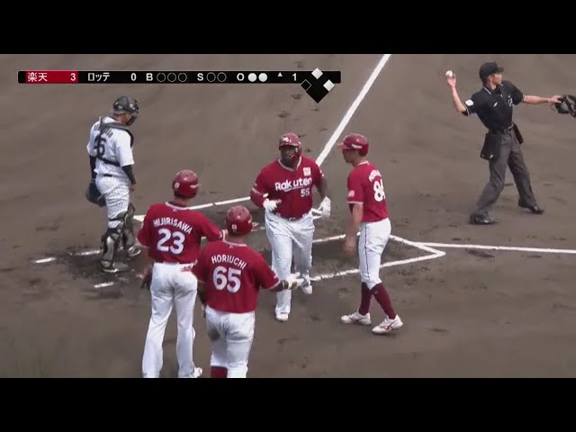 【ファーム】イーグルス・ディクソン 左中間へ先制3ランホームラン!! 2018/9/18 M-E(ファーム)