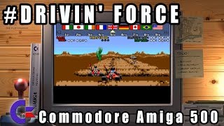 Drivin' Force - Commodore Amiga 500 Gameplay Demo