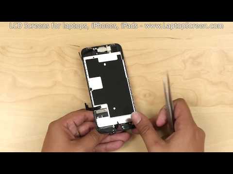 iPhone 8 screen replacement / digitizer glass and LCD reinstallation instructions