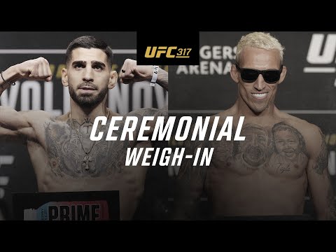 UFC 317: Ceremonial Weigh-In