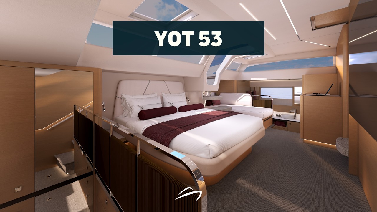 YOT 53 : la suite propriétaire avec terrasse privée qui redéfinit le luxe en mer