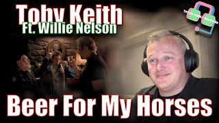 First Time Hearing TOBY KEITH ft. WILLIE NELSON &quot;Beer For My Horses&quot; | Taylor Family Reactions