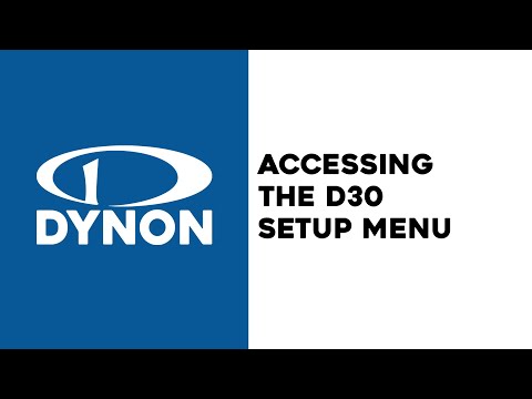 Accessing the D30 Setup Menu: SkyView HDX Installer Quick Tip
