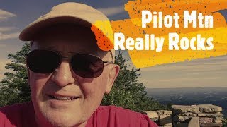 Pilot Mountain NC on Jurgen's Journeys