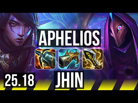 APHELIOS & Lulu vs JHIN & Leona (ADC) | Comeback | KR Challenger | 25.18