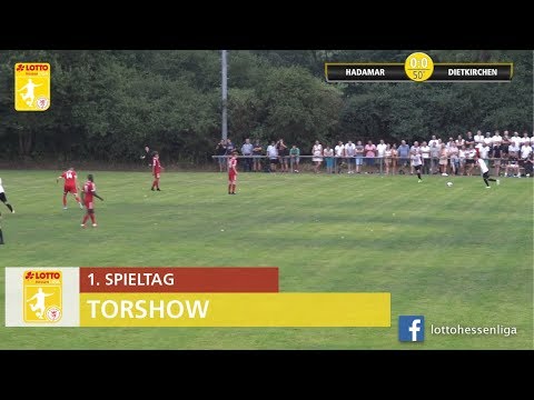 Torshow 1. Spieltag LOTTO Hessenliga 2019/2020