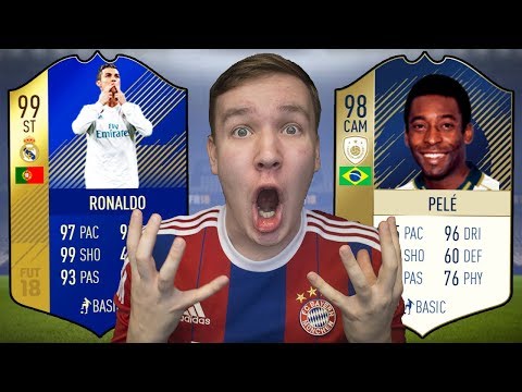 OMG TOTS RONALDO JA PRIME PELE! - FIFA 18 FUT DRAFT TO GLORY #168