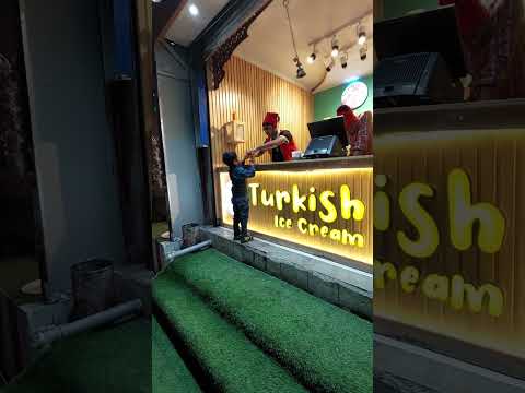 Kanu Maje lete hue #Turkish ice cream #vlog