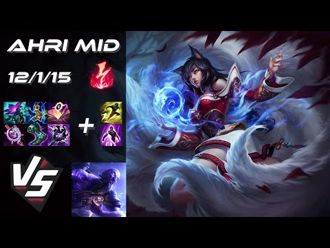 MID Ahri vs Ryze - EU Challenger Patch 25.20