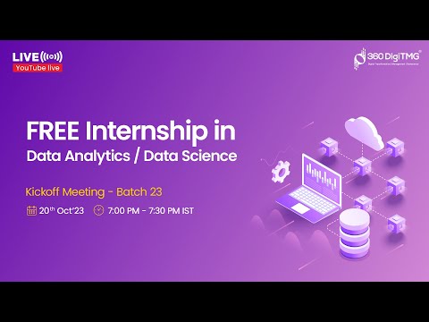 Free Data Analytics Data Science Internship | Batch 23 | 360DigiTMG