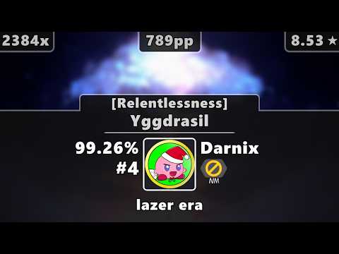 [8.53⭐] Darnix | Gram vs. Kobaryo - Yggdrasil [Relentlessness] 99.26% {#4 789pp 3❌}