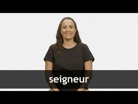 How to pronounce SEIGNEUR in French