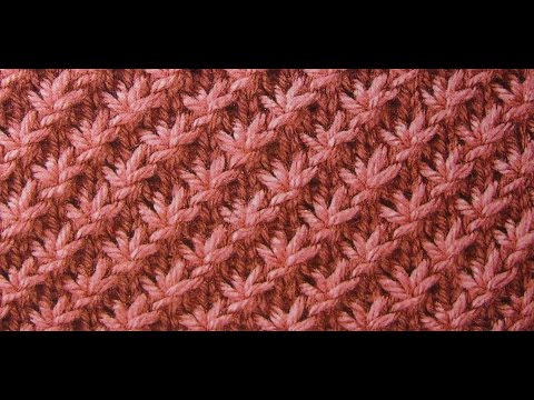 Strickmuster Nr.9* Sterne* ideal fuer  auch Anfaneger