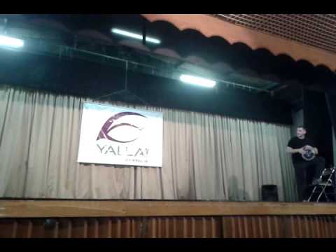 Paula Trigueiro - Yalla Festival 2016 - Segunda fase Improviso de solo de derbake ao vivo