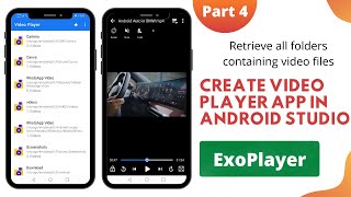 Video Player App in Android Studio (Part 4) | Retrieve all Folders Containing Video Files