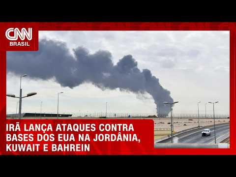 Irã retalia e lança ataques a bases americanas na Jordânia, Kuwait e Bahrein | CNN 360º