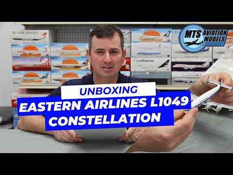 Unboxing the Rare Eastern Airlines L-1049 Hockey Stick!