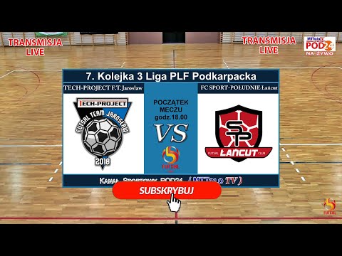 🔴🎥Na żywo ⚽ TECH-PROJECT FT Jarosław 🆚 FC SPORT-POŁUDNIE Łańcut 📆[2022-01-23 ⏰[godz.18.00]