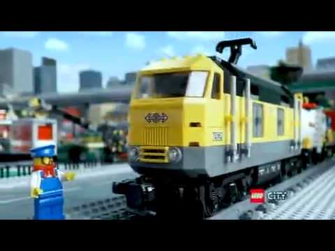 Lego City #7939 Cargo Train Commercial