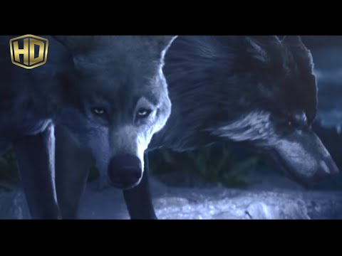 Alone A wolf's winter Animasi anak film anak || The Cartoon GCI animated