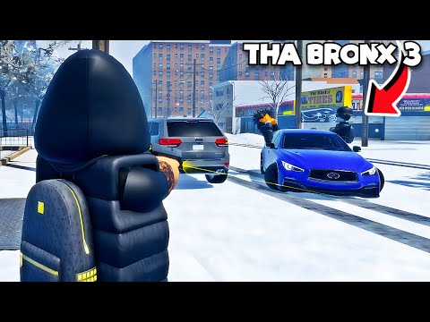 OPPS Spun my HOOD and got FLIPPED in Tha Bronx 3 RP!