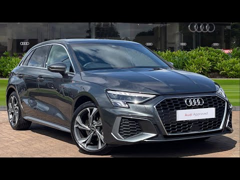 Approved used - Audi A3 Sportback S line 35 TFSI 150 PS 6-speed at Stafford Audi