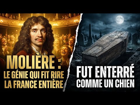 MOLIÈRE : LE GÉNIE QUI FIT RIRE LA FRANCE ENTIÈRE FUT ENTERRÉ COMME UN CHIEN