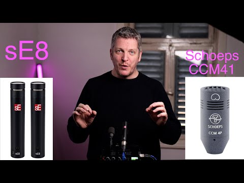 se8 by sE Electronics vs. Schoeps CCM 41 for VoiceOver ENGLISH