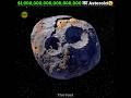 1 000 000 000 000 000 000 Asteroid In Space
