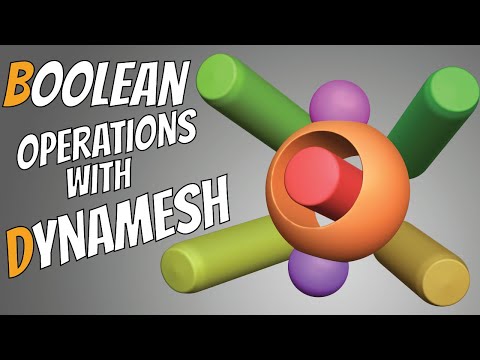 ZBrush Secrets - Boolean Operations With Dynamesh