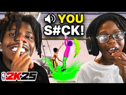 Nba 2K25 but my 9 year old brother talks while I play… *FINALE*